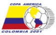 COPA AMRICA 2001 - COLMBIA